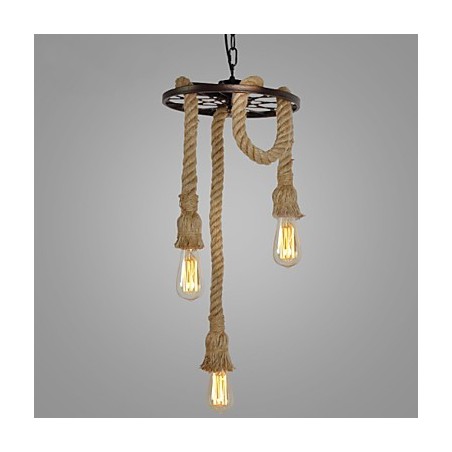 Lámpara colgante de metal galvanizado estilo mini retro Lámpara colgante de metal galvanizado estilo mini retro