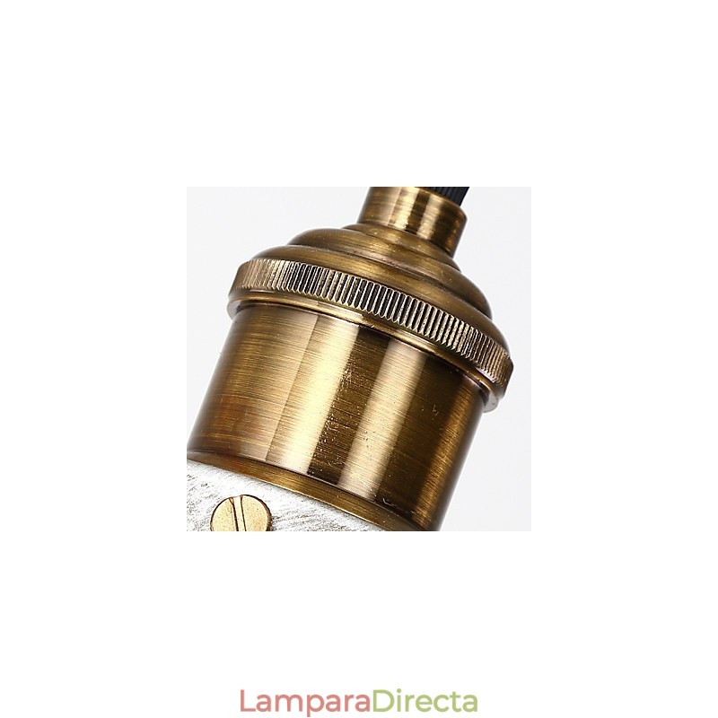 Lámpara colgante americana tipo loft para decoración del hogar y para interiores.