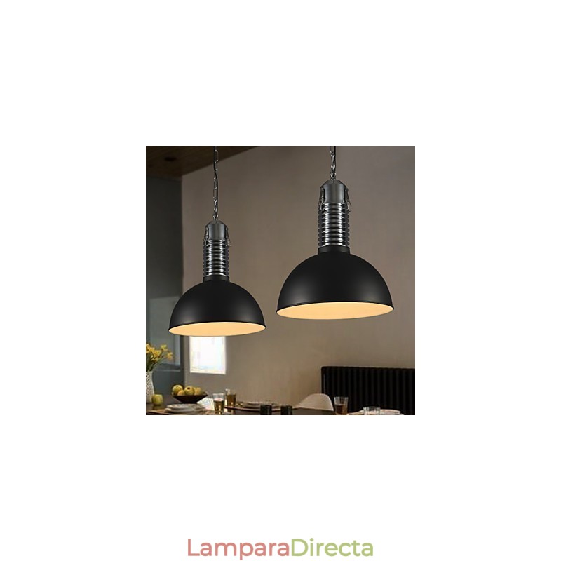 Lámpara de araña de metal estilo mini vintage clásico tradicional
