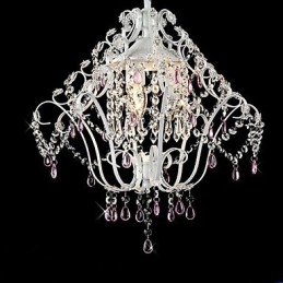 Colgante de cristal de estilo europeo para jardín