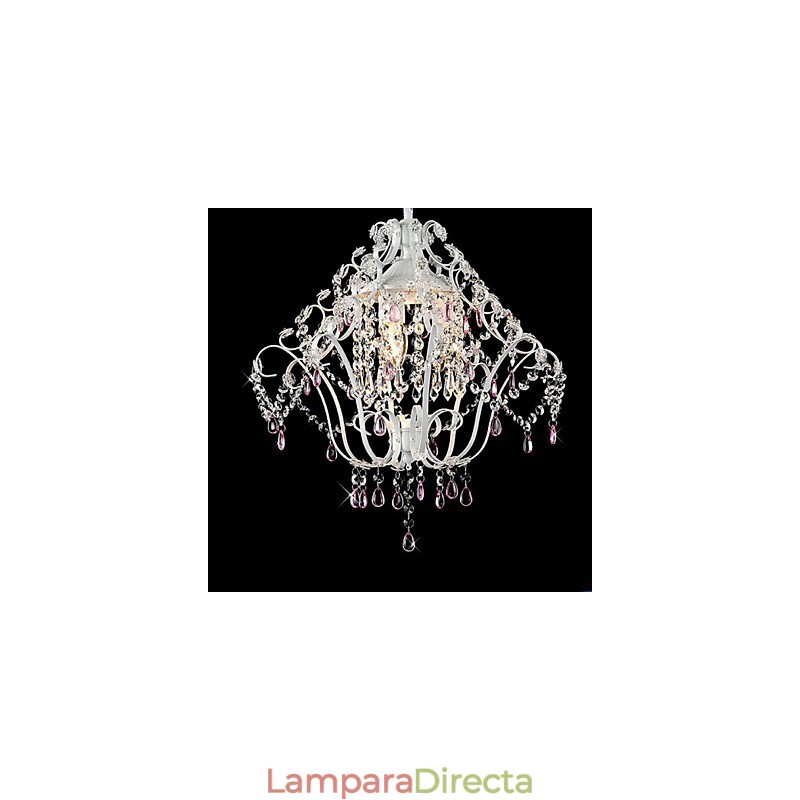 Colgante de cristal de estilo europeo para jardín