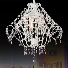 Colgante de cristal de estilo europeo para jardín
