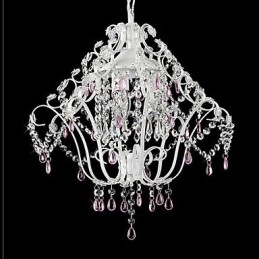 Colgante de cristal de estilo europeo para jardín
