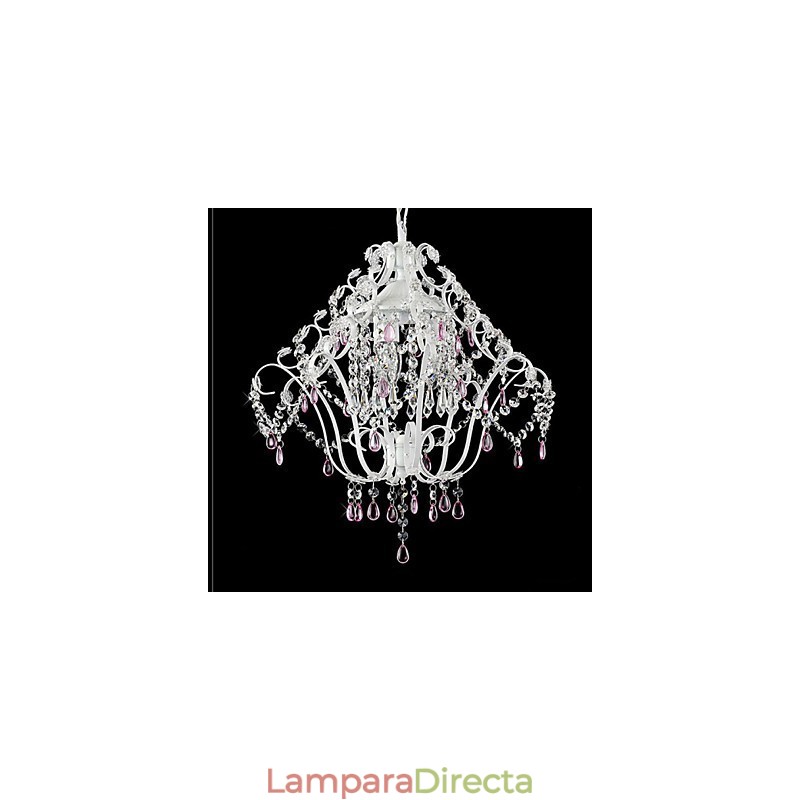 Colgante de cristal de estilo europeo para jardín