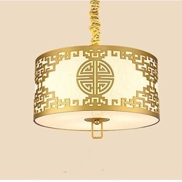 Iluminación colgante de estilo chino de simplicidad moderna