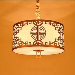 Iluminación colgante de estilo chino de simplicidad moderna