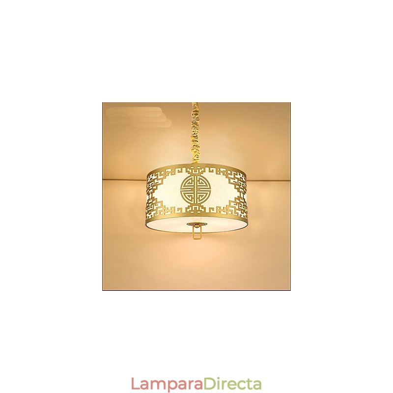 Iluminación colgante de estilo chino de simplicidad moderna