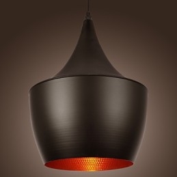 Lámpara colgante moderna contemporánea estilo retro mini pintura