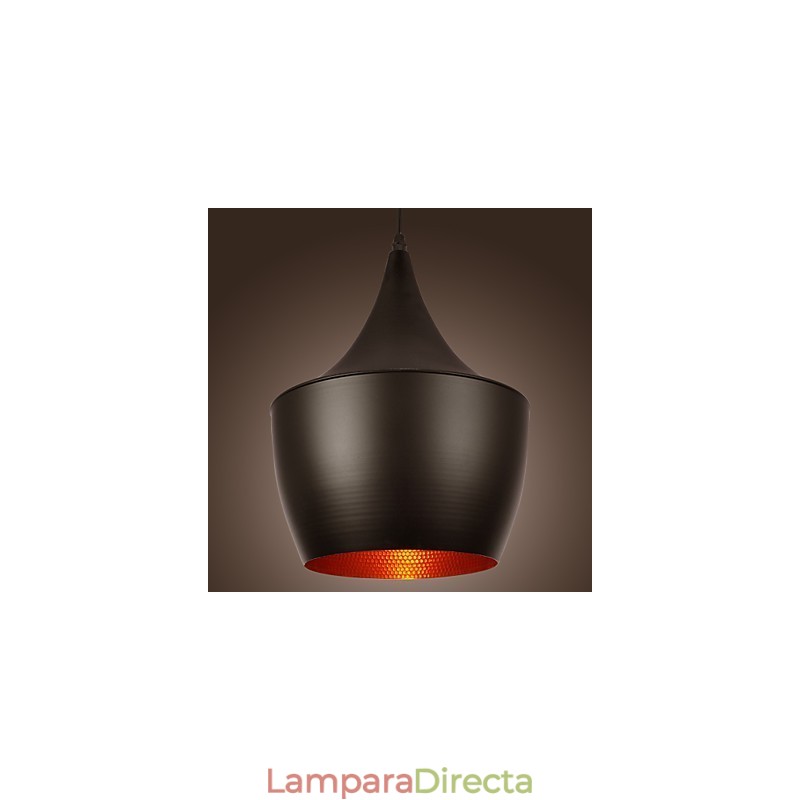 Lámpara colgante moderna contemporánea estilo retro mini pintura