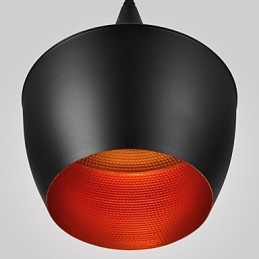 Lámpara colgante moderna contemporánea estilo retro mini pintura