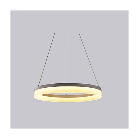Lámpara de araña Art Déco de 1 anillo y 3 anillos, 60 cm, luz suspendida, 36 W Lámpara de araña Art Déco de 1 anillo y 3 anillos, 60 cm, luz suspendida, 36 W