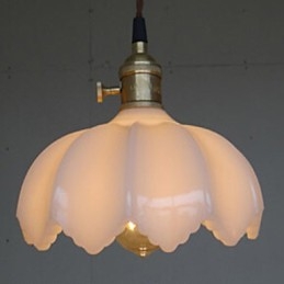 Lámpara colgante de plástico estilo cuenco mini Otros