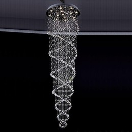 Lámpara colgante de metal galvanizado con cristal, estilo rústico, estilo cabaña, estilo tradicional, moderno y contemporáneo.