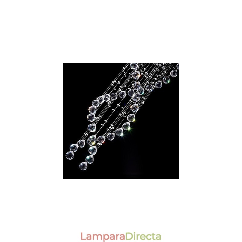 Lámpara colgante de metal galvanizado con cristal, estilo rústico, estilo cabaña, estilo tradicional, moderno y contemporáneo.