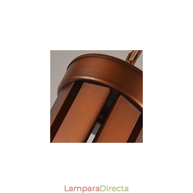 Lámpara de araña de metal con pintura estilo mini retro clásico tradicional