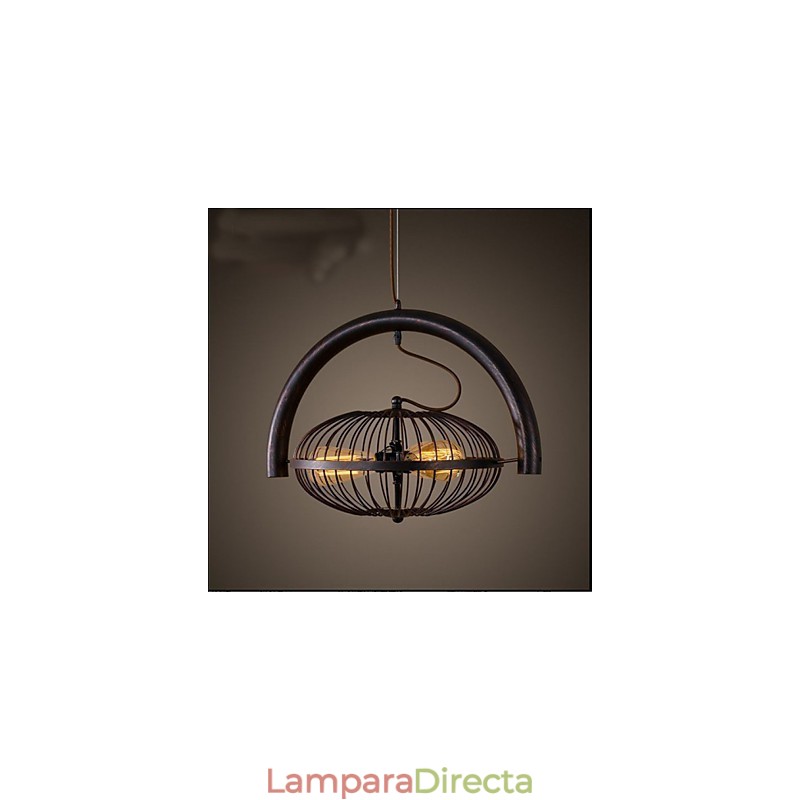 Lámpara colgante de ventilador de viento industrial retro estilo americano