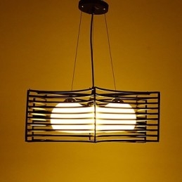Lámparas de techo de metal clásicas retro, lámparas colgantes sencillas, lámpara colgante de cafetería