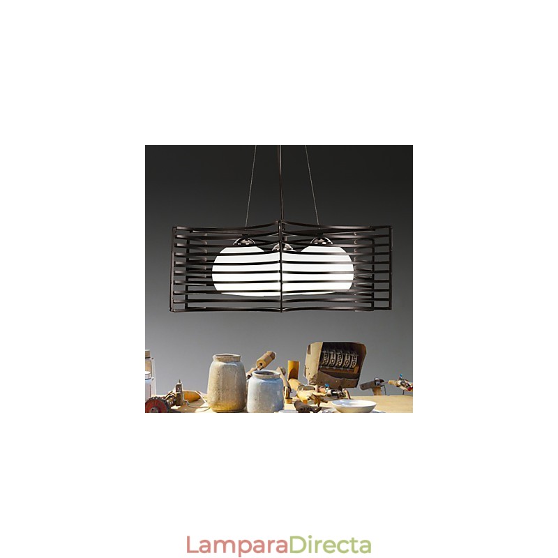 Lámparas de techo de metal clásicas retro, lámparas colgantes sencillas, lámpara colgante de cafetería