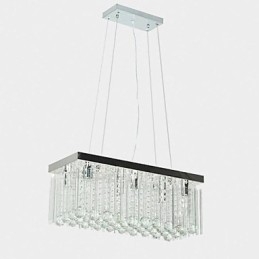 Lámpara de araña de cristal contemporánea moderna