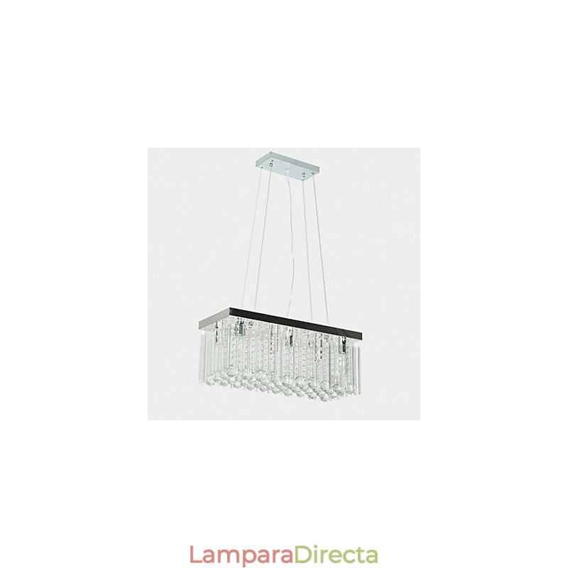 Lámpara de araña de cristal contemporánea moderna