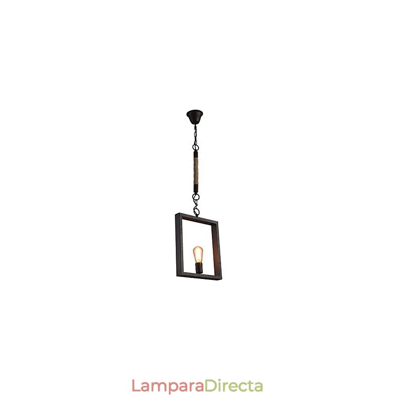 Colgante rústico Lodge Vintage Retro Comedor Compras Tienda Metal