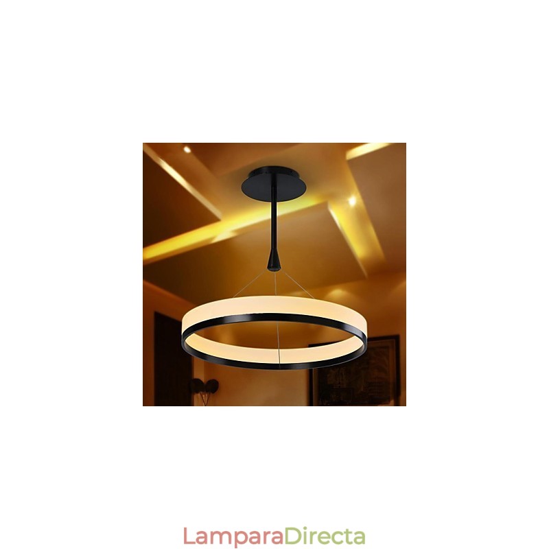 Lámpara colgante de metal moderna y contemporánea de otros estilos