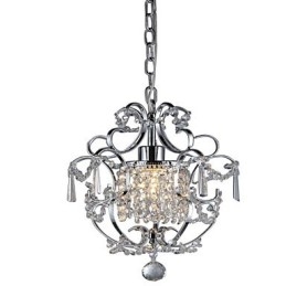 Lámpara colgante de cristal moderna