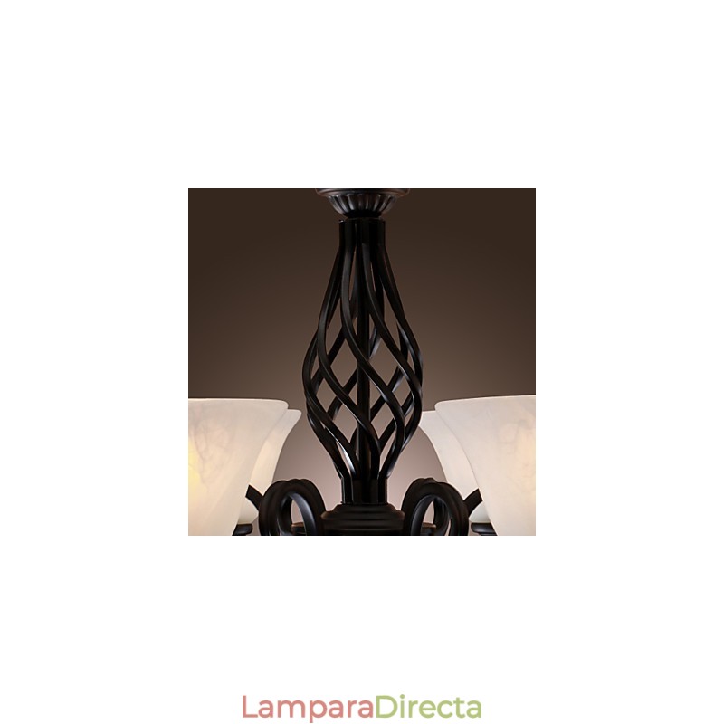 Lámpara de araña tradicional clásica estilo vela otros