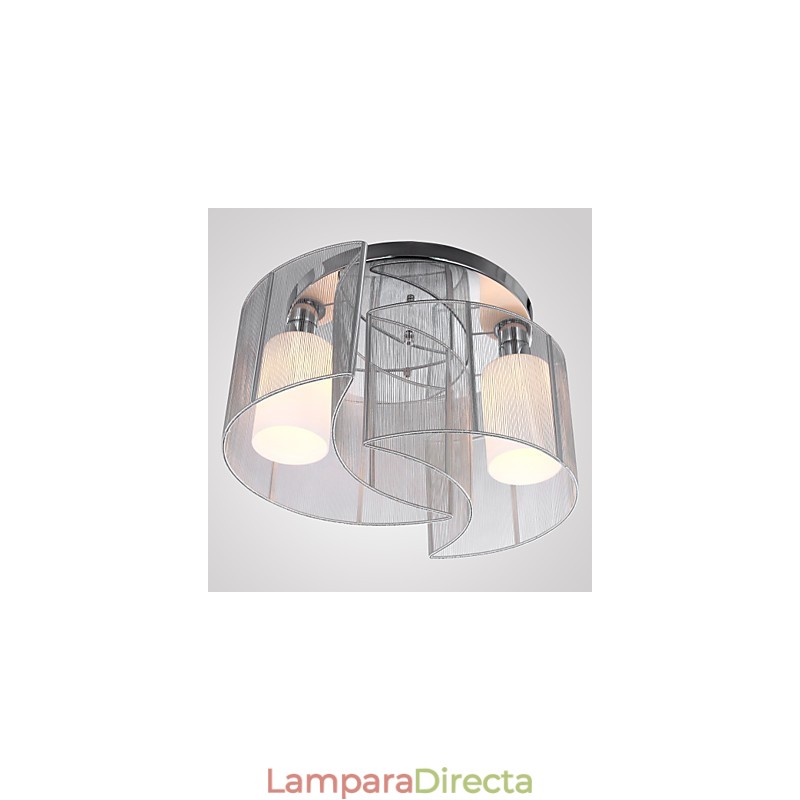 Lámpara de techo de diseño moderno de 2 luces