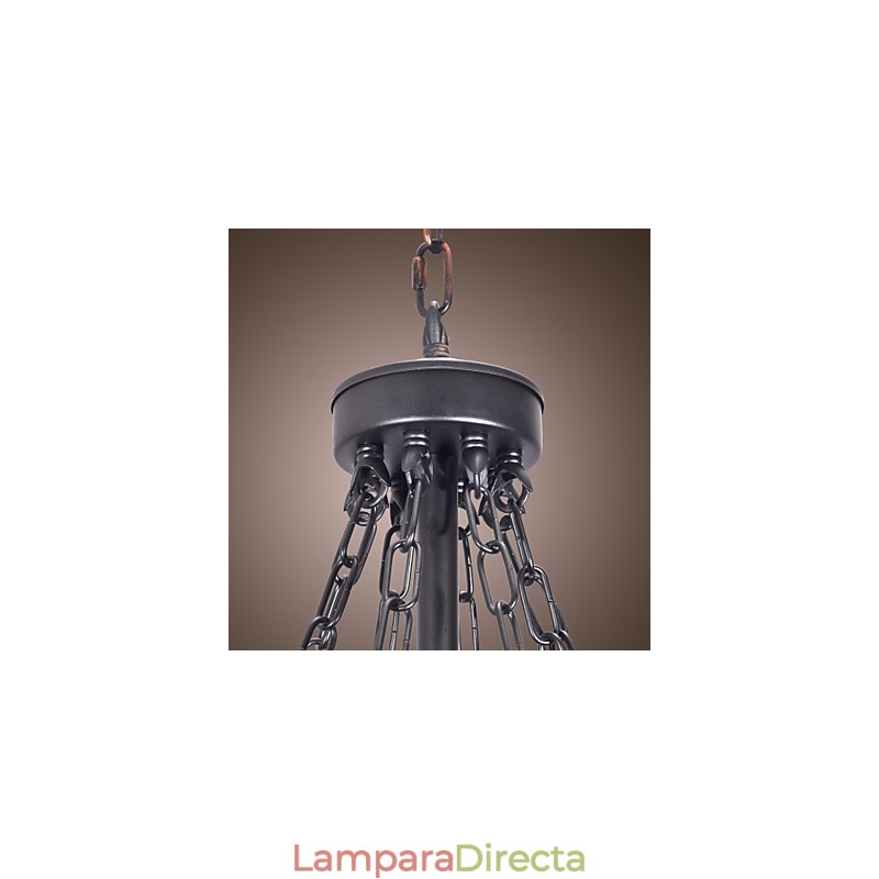 Lámpara de araña tradicional clásica estilo vela otros