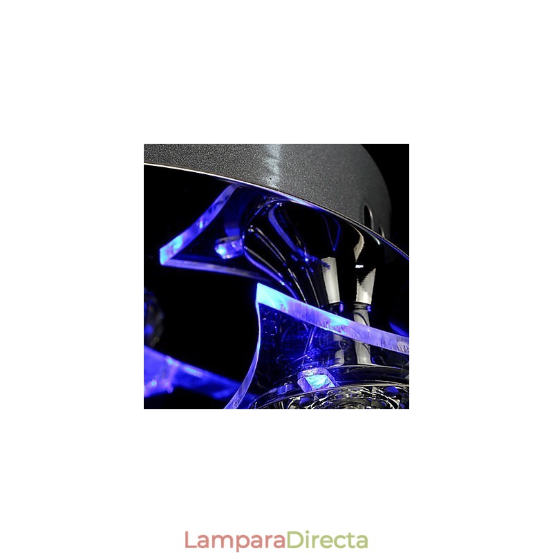 Lámpara de araña moderna de cristal para sala de estar, 3 luces