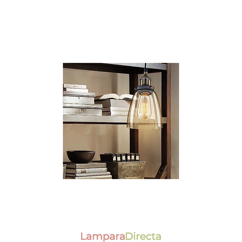 Lámparas colgantes tradicionales clásicas vintage retro de metal