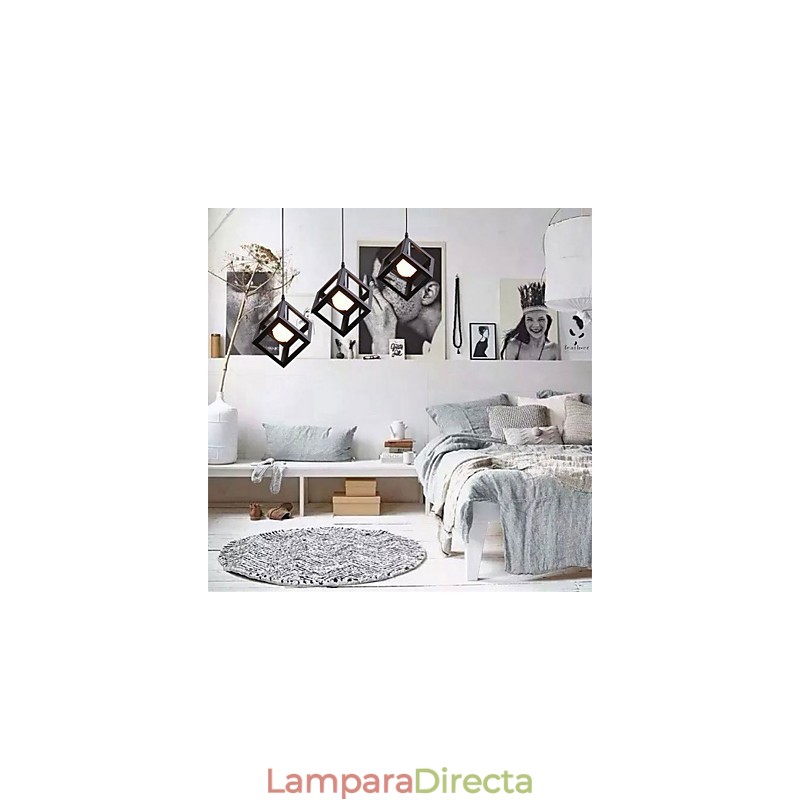 Lámpara de diamante mini, procesamiento de pintura con 1 luz
