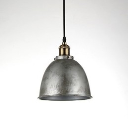 Lámparas colgantes de 1 luz, estilo antiguo vintage, estilo industrial, hierro y metales, lámpara colgante.