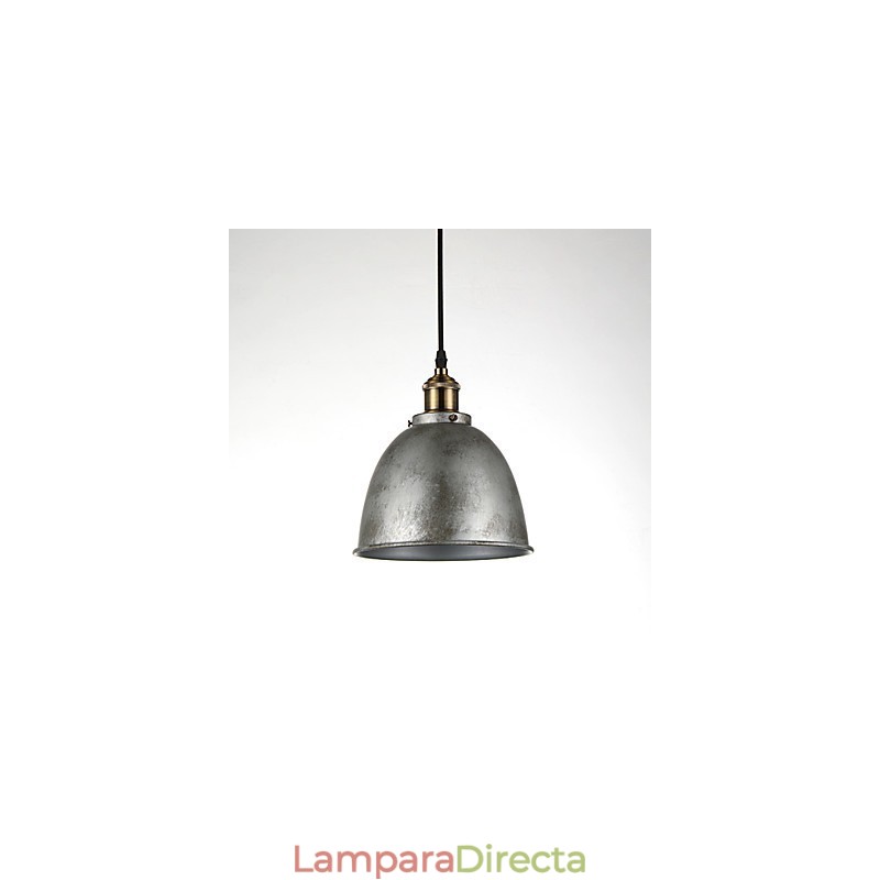 Lámparas colgantes de 1 luz, estilo antiguo vintage, estilo industrial, hierro y metales, lámpara colgante.