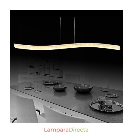 Lámpara colgante contemporánea moderna de cromo Lámpara colgante contemporánea moderna de cromo