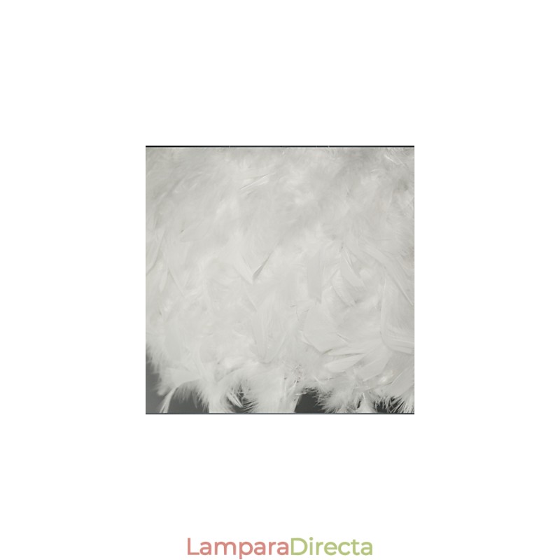 Lámpara de araña moderna con plumas de moda de gran venta