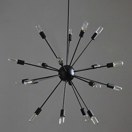 Lámpara colgante estilo loft, estilo industrial, rústico, estilo cabaña, vintage, retro, estilo campestre, para comedor.
