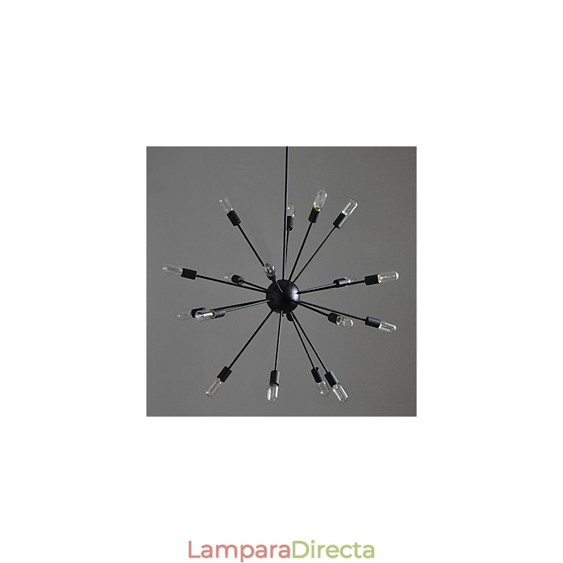 Lámpara colgante estilo loft, estilo industrial, rústico, estilo cabaña, vintage, retro, estilo campestre, para comedor.