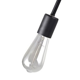 Lámpara colgante estilo loft, estilo industrial, rústico, estilo cabaña, vintage, retro, estilo campestre, para comedor.