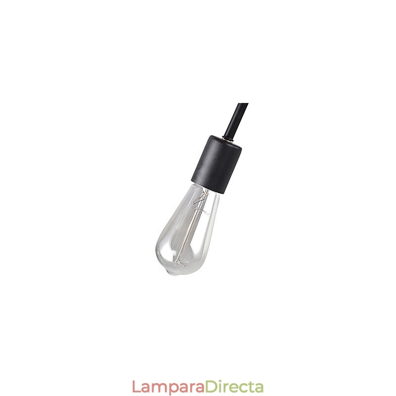 Lámpara colgante estilo loft, estilo industrial, rústico, estilo cabaña, vintage, retro, estilo campestre, para comedor.