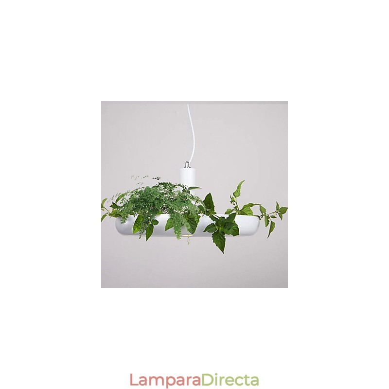 Lámpara colgante de aluminio nórdica creativa, estilo minimalista, para jardín, sin suelo, para plantas.