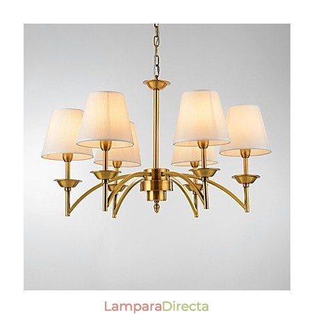 Lámpara colgante de diseño decorativo contemporáneo moderno en blanco puro Lámpara colgante de diseño decorativo contemporáneo moderno en blanco puro