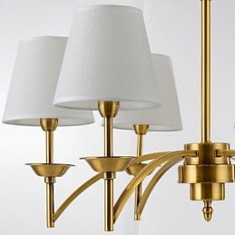 Lámpara colgante de diseño decorativo contemporáneo moderno en blanco puro