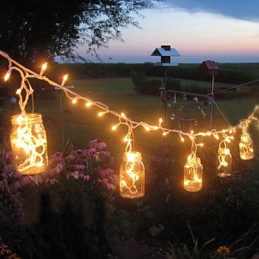 Lámpara de tres luces colgantes de cristal con forma de botella de los deseos para niños