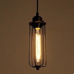 Lámpara colgante estilo Gladiador, estilo industrial, creativa, estilo cafetería norteamericana pequeña