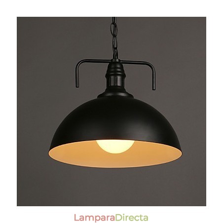 Lámpara colgante de hierro forjado de un solo cabezal con estilo industrial de estilo nórdico americano Lámpara colgante de hierro forjado de un solo cabezal con estilo industrial de estilo nórdico americano