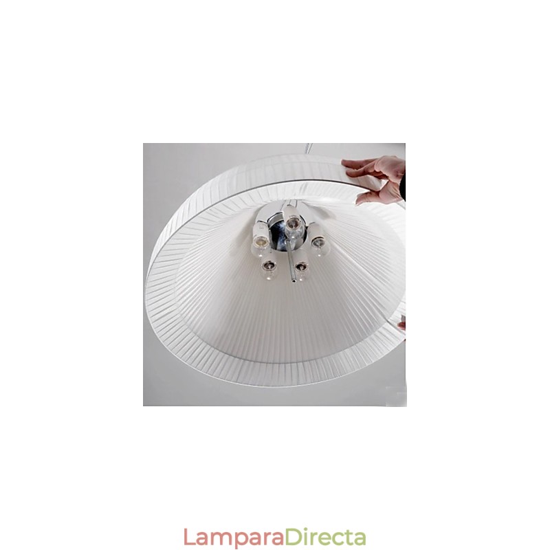 Lámpara de tela nórdica