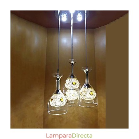 Lámparas colgantes modernas contemporáneas de vidrio Lámparas colgantes modernas contemporáneas de vidrio