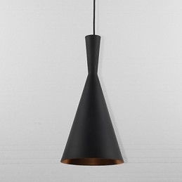 Lámpara colgante de metal con pintura de estilo mini clásico tradicional